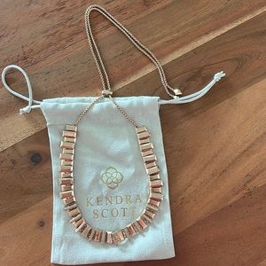 Kendra Scott rose gold choker necklace